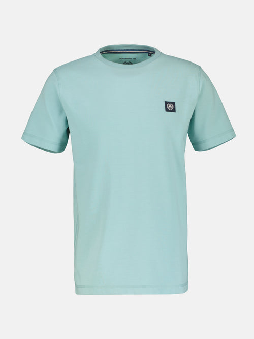 Lerros Unifarbenes Herren T-Shirt In Cool & Dry Qualität