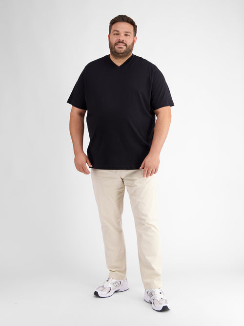 Lerros V-Neck Doppelpack Herren T-Shirt In Premium Baumwollqualität