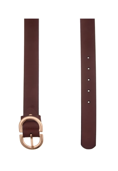 -50% SALE! Leslii Damen-Gürtel Brauner Gürtel Basic-Gürtel Braun