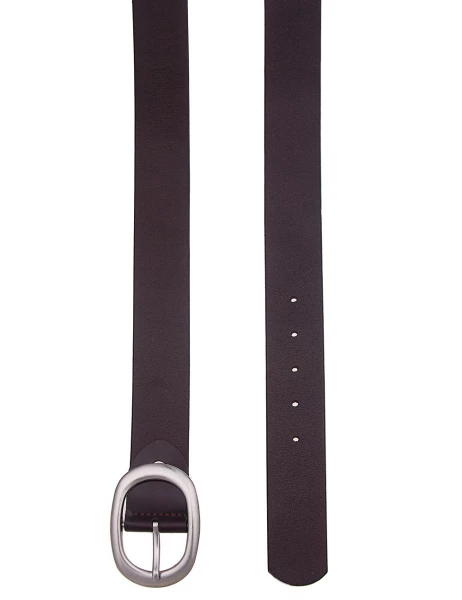 -50% SALE! Leslii Damen-Gürtel City Cowgirl Leder-Gürtel Brauner Gürtel Breite 3cm Braun