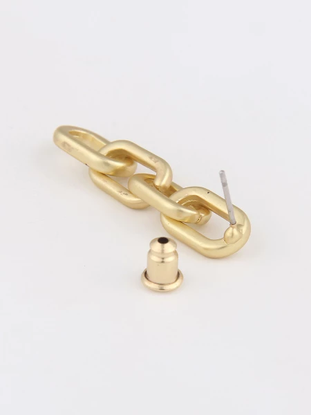 -50% SALE Leslii Damen-Ohrringe Ohrhänger Glieder-Ohrringe Ohrschmuck Goldene Modeschmuck-Ohrringe G