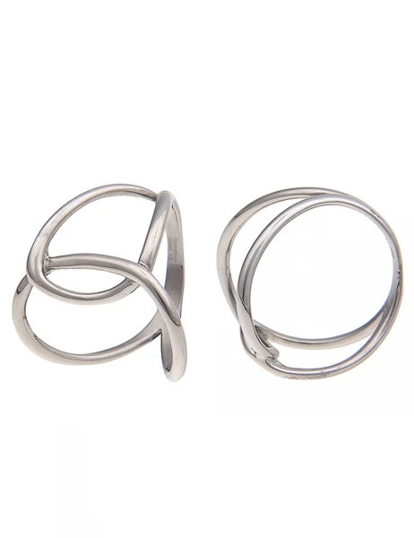 -50% SALE Leslii Damen-Ring Premium Quality Swing Edelstahl Größe 17mm, 18mm oder 19mm 250115886