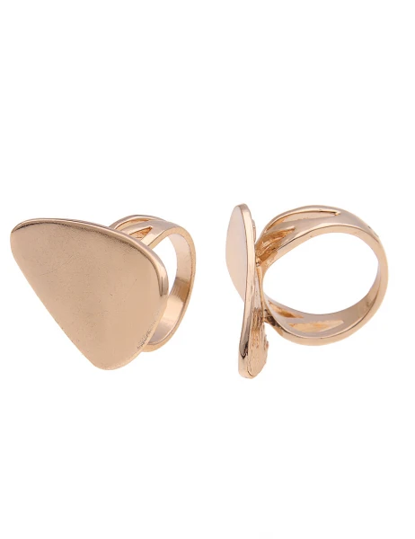 -50% SALE Leslii Damen-Ring Statement Look Gold Metalllegierung Größe 17mm, 18mm oder 19mm 250116763