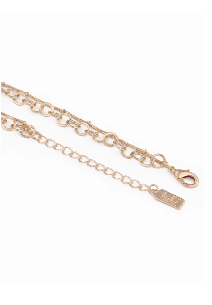 -50% SALE! Leslii Kurze Halskette Layerig-Kette Mit Sternenanhänger In Gold
