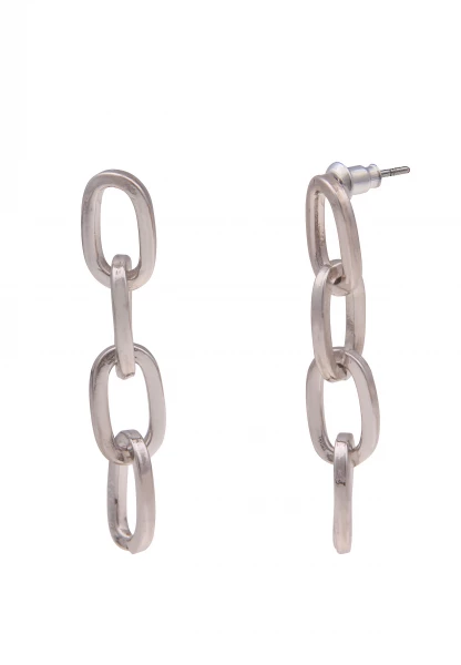 -50% SALE Leslii Ohrringe Ohrhänger Anja Statement Glieder in Silber