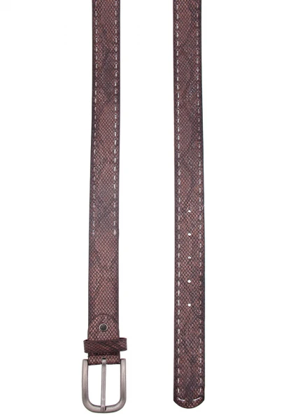 LAST CHANCE Leslii Damen-Gürtel Naht Muster Polyurethan Breite 2,8cm 500212489