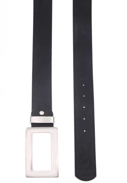 LAST CHANCE! Leslii Gürtel Uni Steckschließe In Schwarz