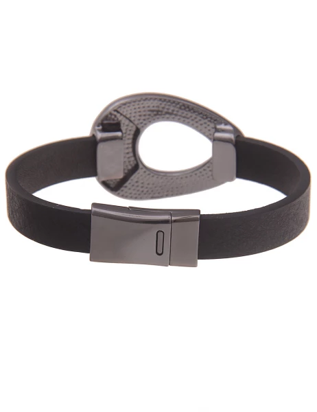 Leslii Armband Verona Statement Glitzer Tropfen In Schwarz