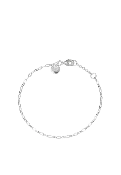 Leslii Armbandset Recycled Versilbert