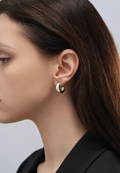 Leslii Basic Creolen In Silber