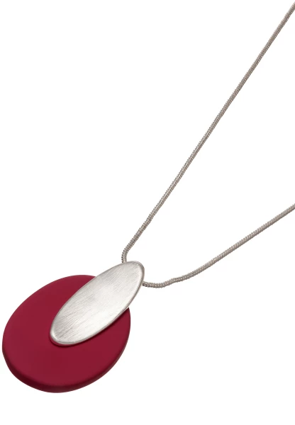 Leslii Brushed Halskette Rosa