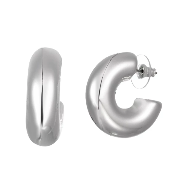 Leslii Chunky Creole Silber