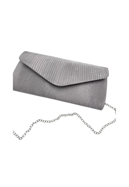 Leslii Clutch Handtasche Schimmer In Grau