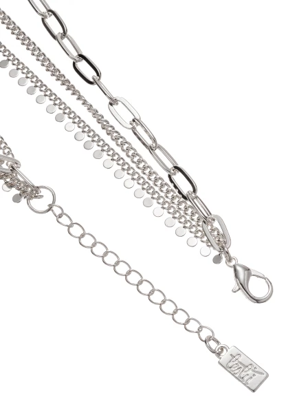 Leslii Dreifache Gliederkette Silber