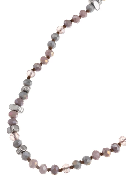 Leslii Halskette Crystal Lila