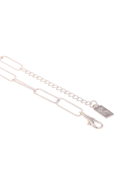 Leslii Halskette Gliederkette Anhänger Silber