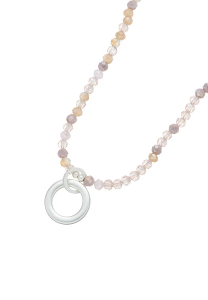 Leslii Halskette Kristall Ring