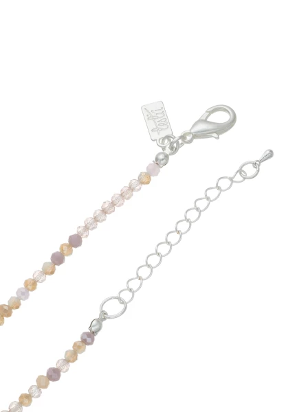 Leslii Halskette Kristall Ring