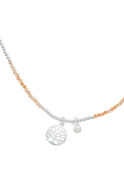 Leslii Halskette Lebensbaum Multi