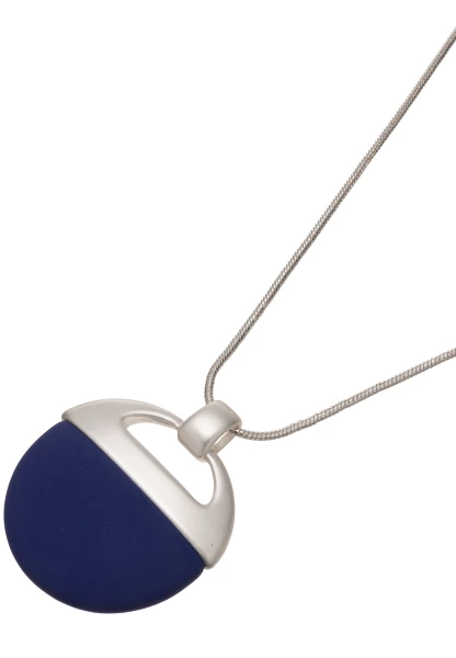 Leslii Halskette Mit Blauem Anhänger