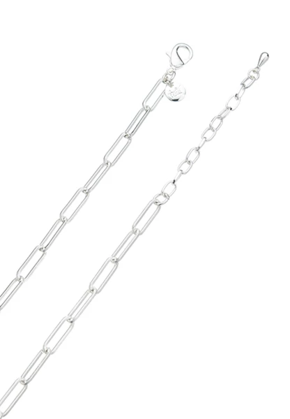 Leslii Halskette Mit Kleinen Natursteinen Lila