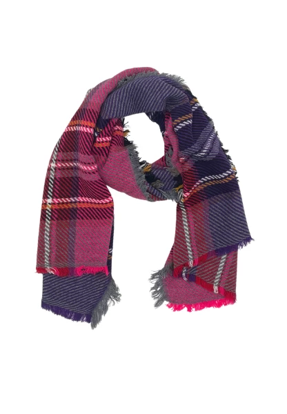 Leslii karierter Schal Lila Leslii karierter Schal Lila