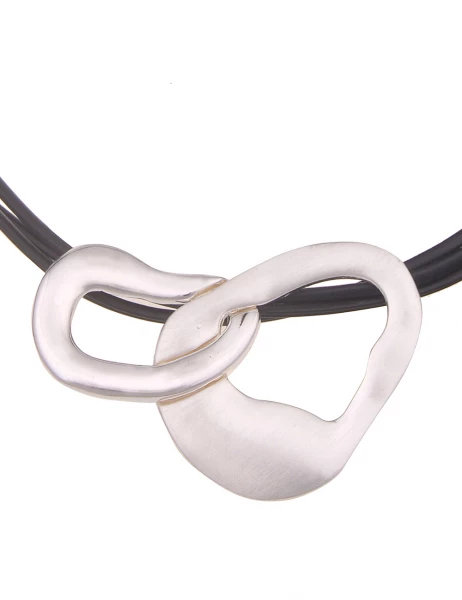 Leslii Kurze Halskette - 09/schwarz