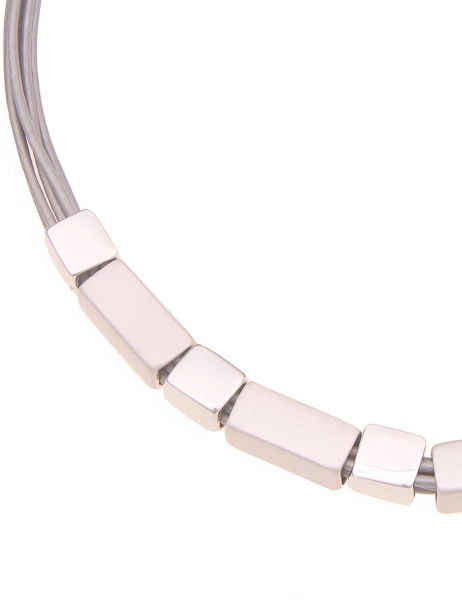 Leslii Kurze Halskette - 13/grau