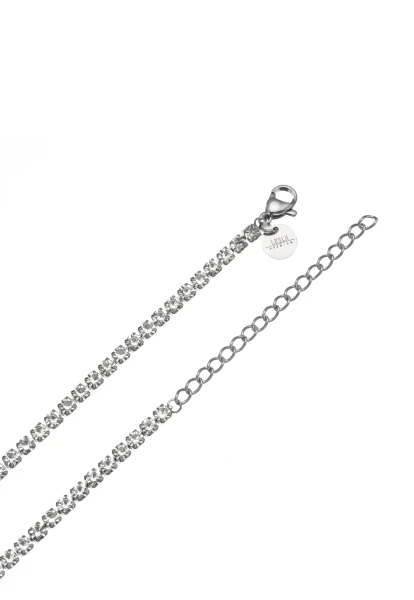 Leslii Kurze Halskette Choker Mit Strasssteinen