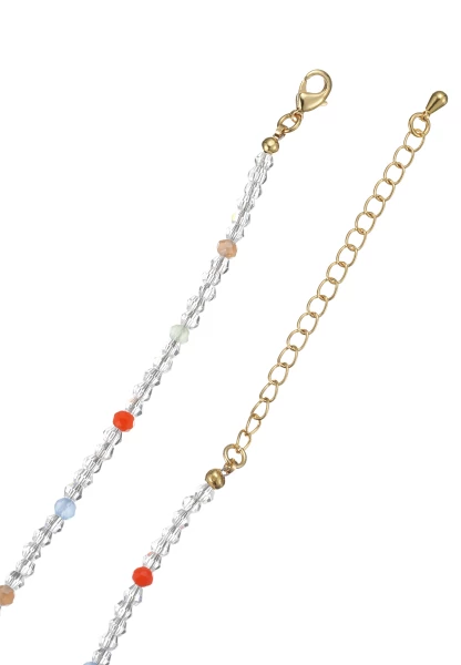 Leslii Kurze Halskette Farbmix | Multi