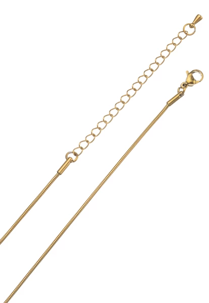 Leslii Kurze Halskette Gold Herzanhänger