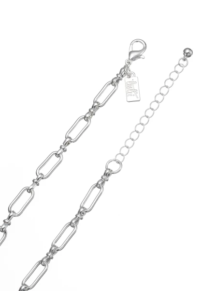 Leslii Kurze Halskette Mit Pinken Perlen