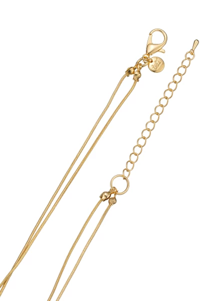 Leslii Kurze Kette Layering Pearls | Gold