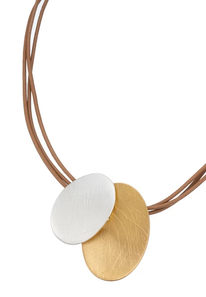 Leslii Kurze Kette Match Braun