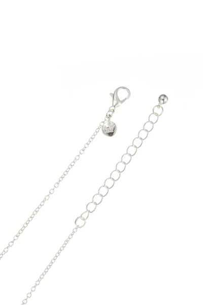 Leslii Kurze Kette Perle Kristall Silber