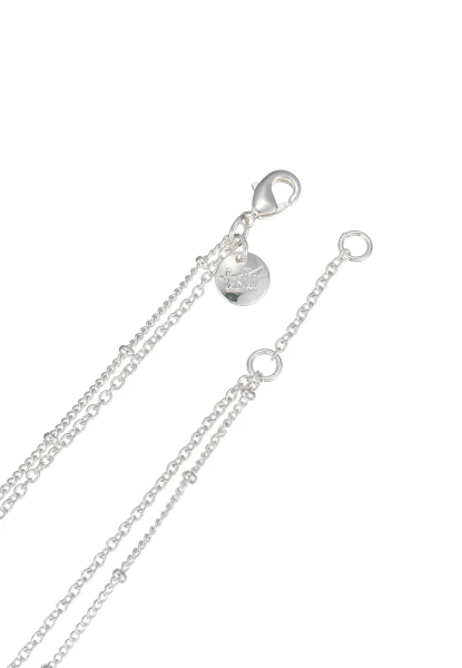 Leslii Kurze Kette Recycled Herz Versilbert