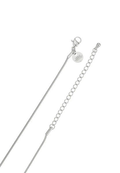 Leslii Kurze Kette Ring Anhänger Silber