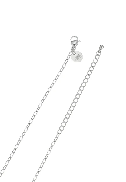 Leslii Kurze Kette Sonne Steine Silber Bunt