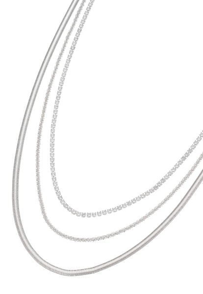 Leslii Kurze Layering-Halskette Kristall