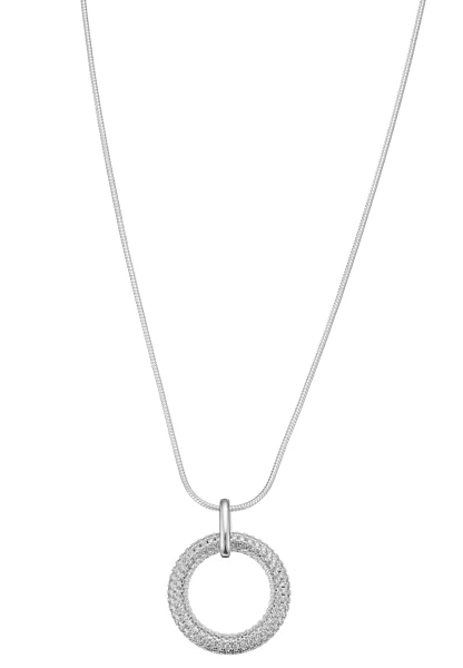 Leslii Kurze Schlangenkette Strasskreis | Silber