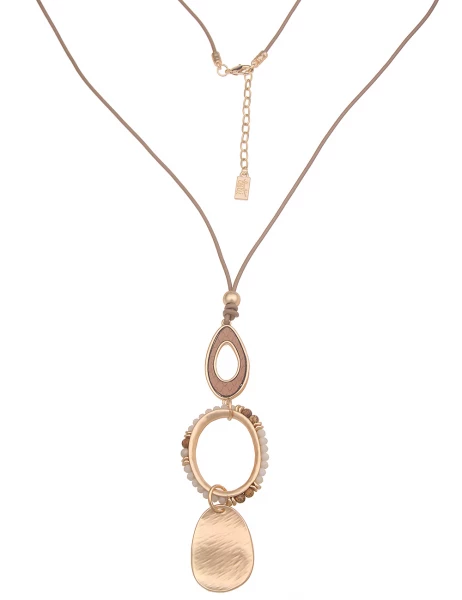 Leslii lange Halskette - 02/gold
