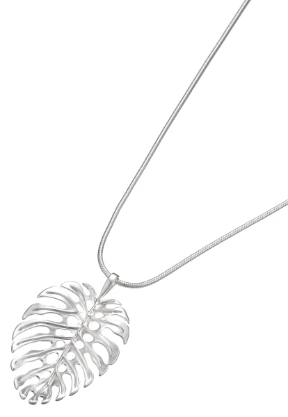 Leslii Lange Halskette Blatt