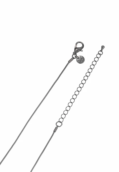 Leslii Lange Halskette Drop Gunmetal