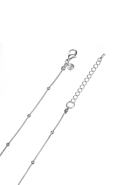 Leslii Lange Halskette Glitzerherz