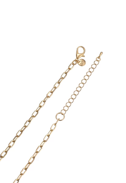 Leslii Lange Halskette Gold Ring Süßwasserperle