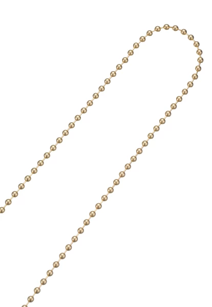 Leslii Lange Halskette Gold Steinahänger