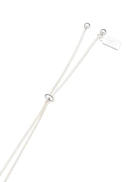 Leslii Lange Halskette Herz-Anhänger Silber