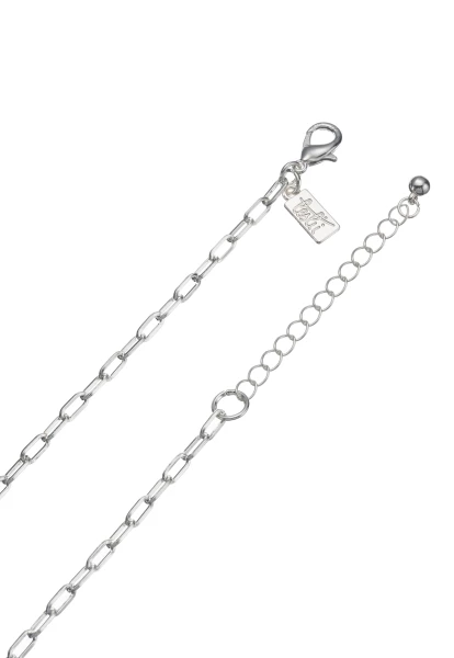 Leslii Lange Halskette Herz Glanz In Silber