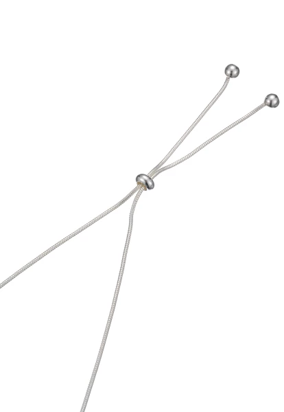 Leslii Lange Halskette Herz Gunmetal