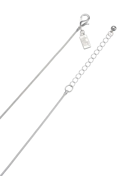 Leslii Lange Halskette Herz Silber